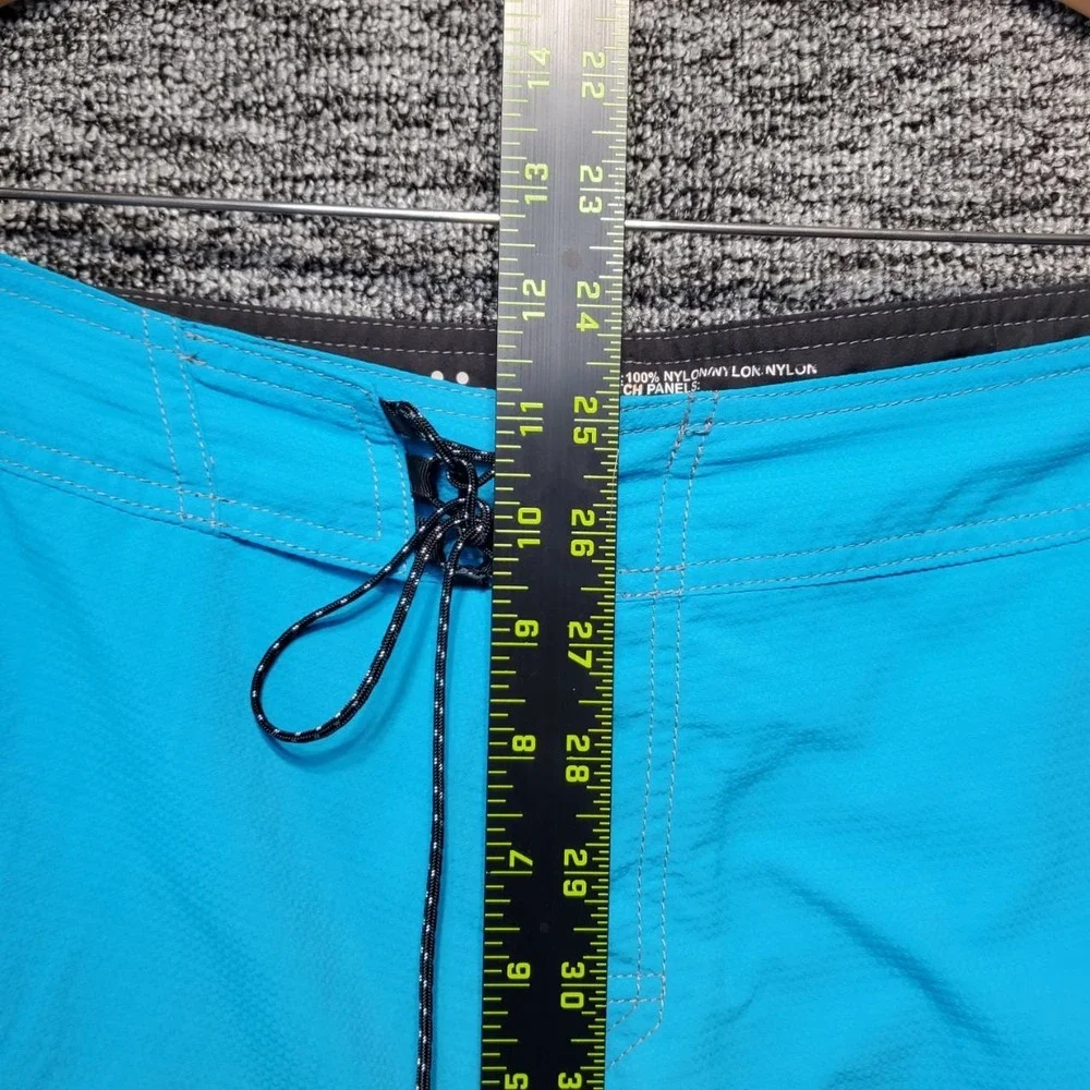 Kuhl‎ Mutiny River Board Shorts Mens 34 Blue Stretch Swim Trunks Surf Beach